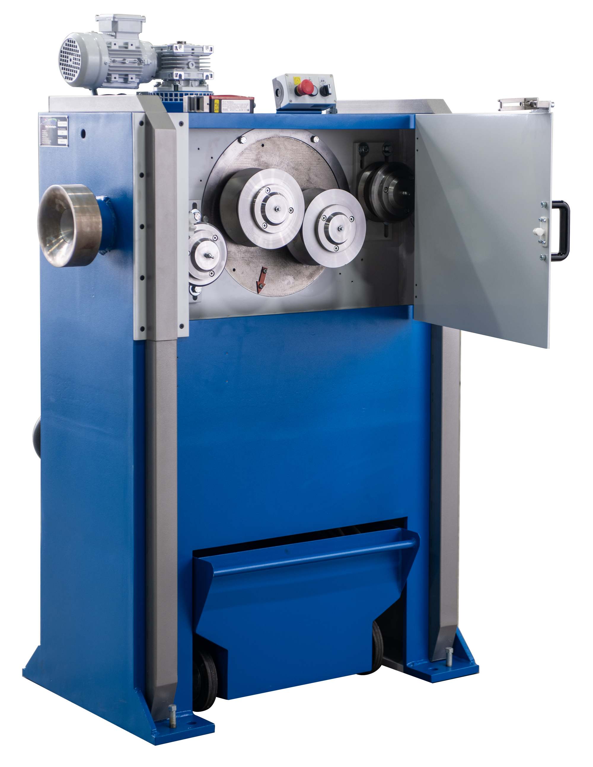 Final descaling machine