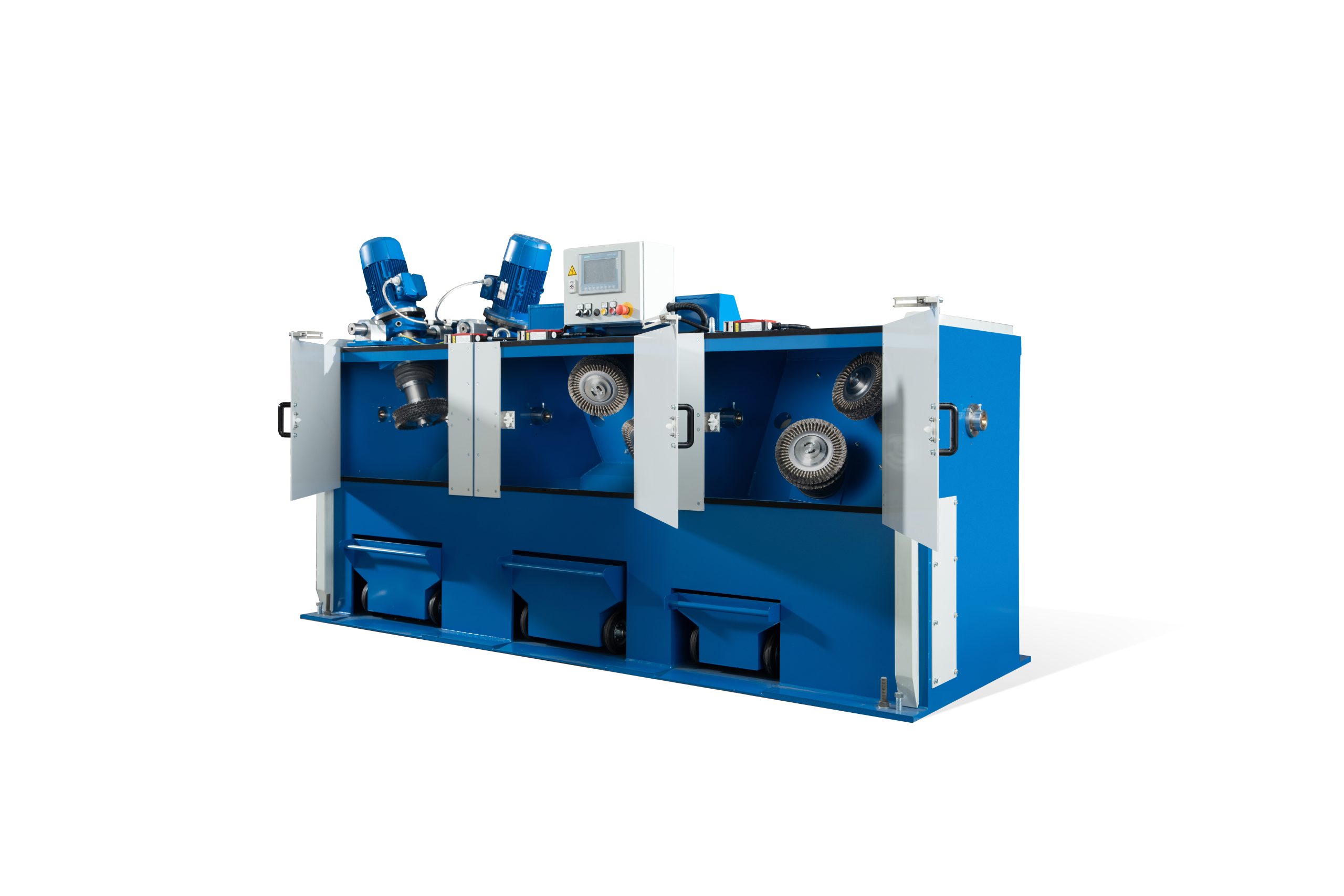 Final descaling machine