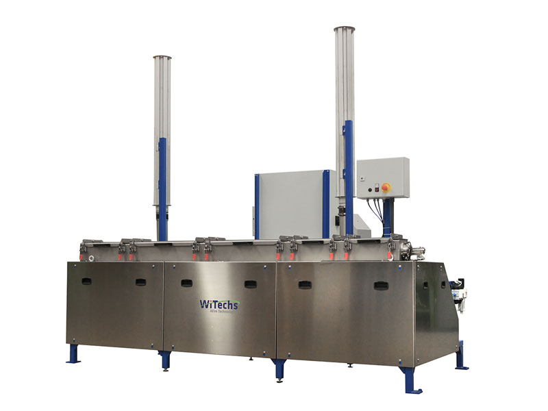 Final descaling machine