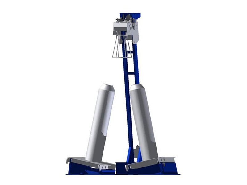 Final descaling machine
