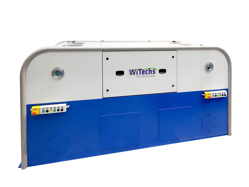 Final descaling machine