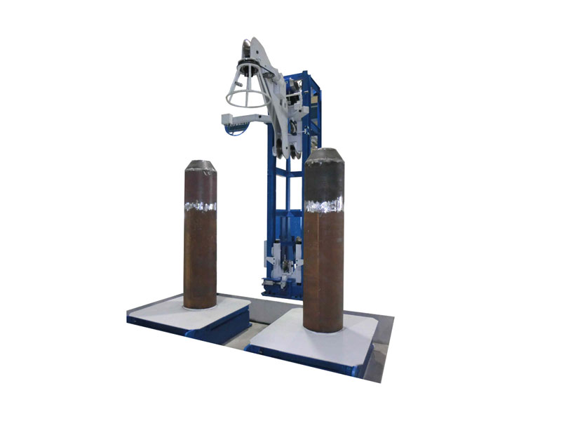 Final descaling machine