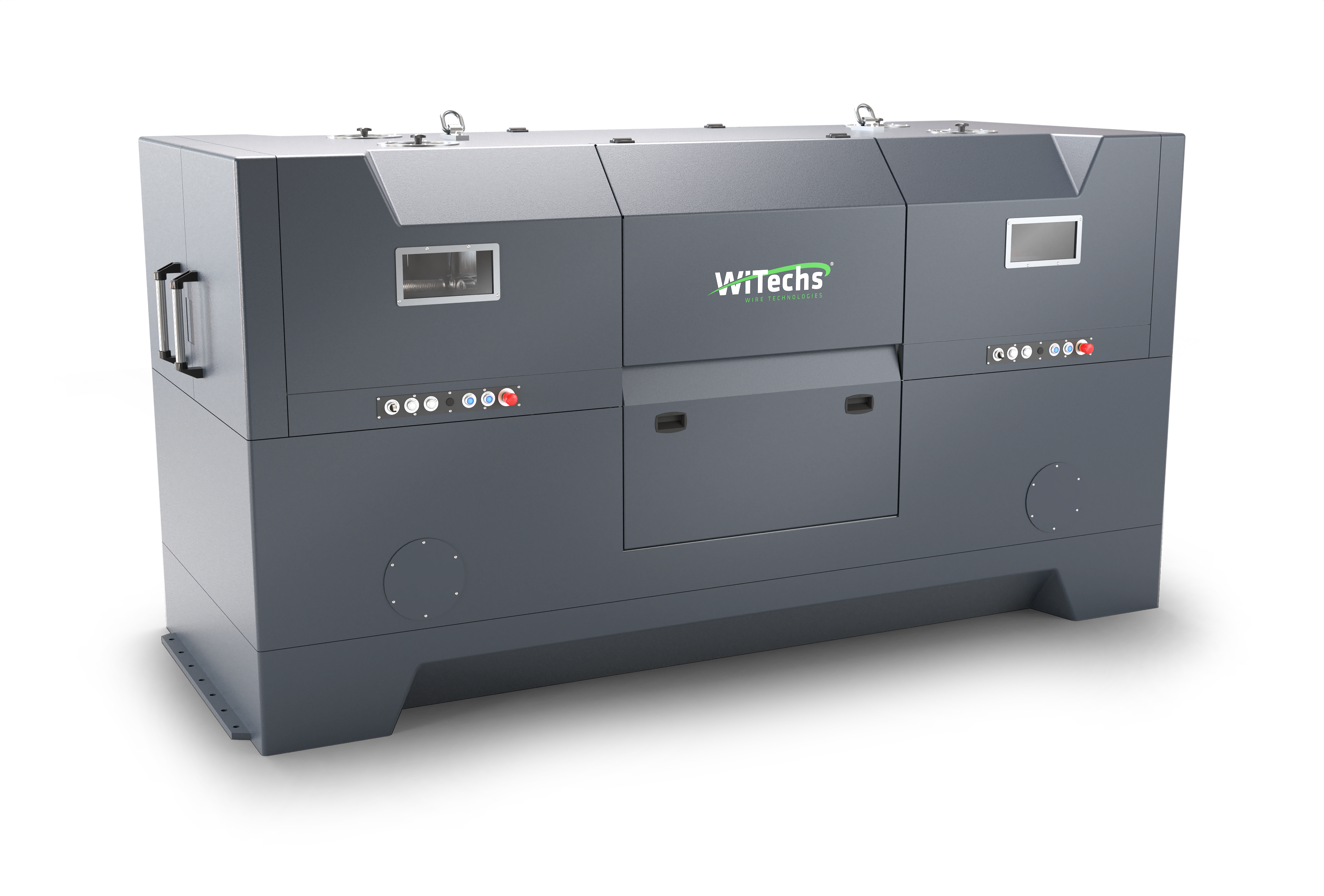 Final descaling machine